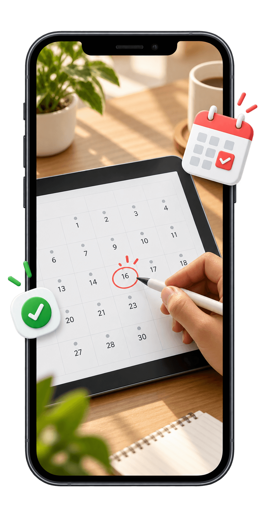 A student booking a tutoring time